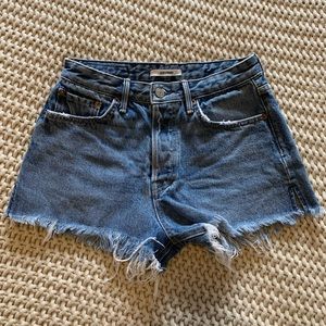 GRLFRND Cindy High Rise Denim Shorts